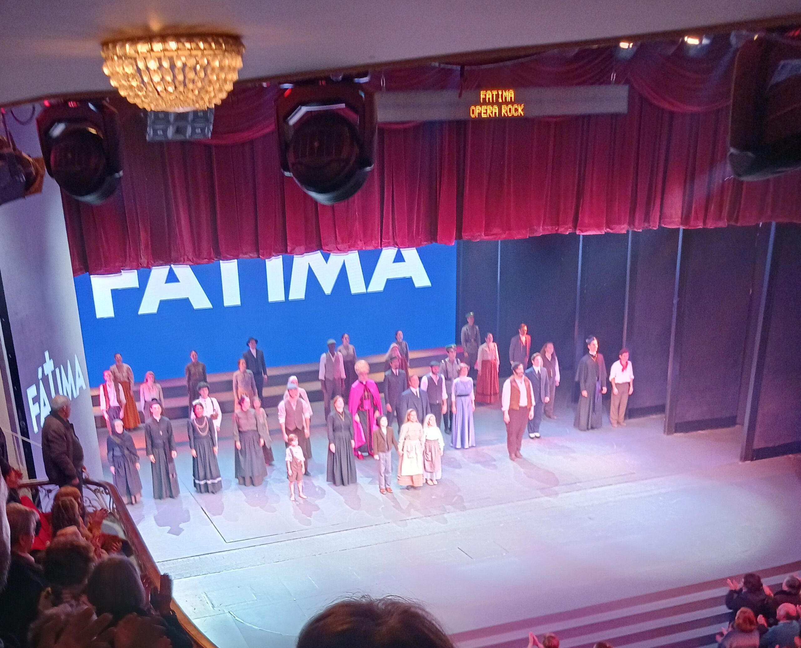 Musical "Fátima" no Teatro Politeama