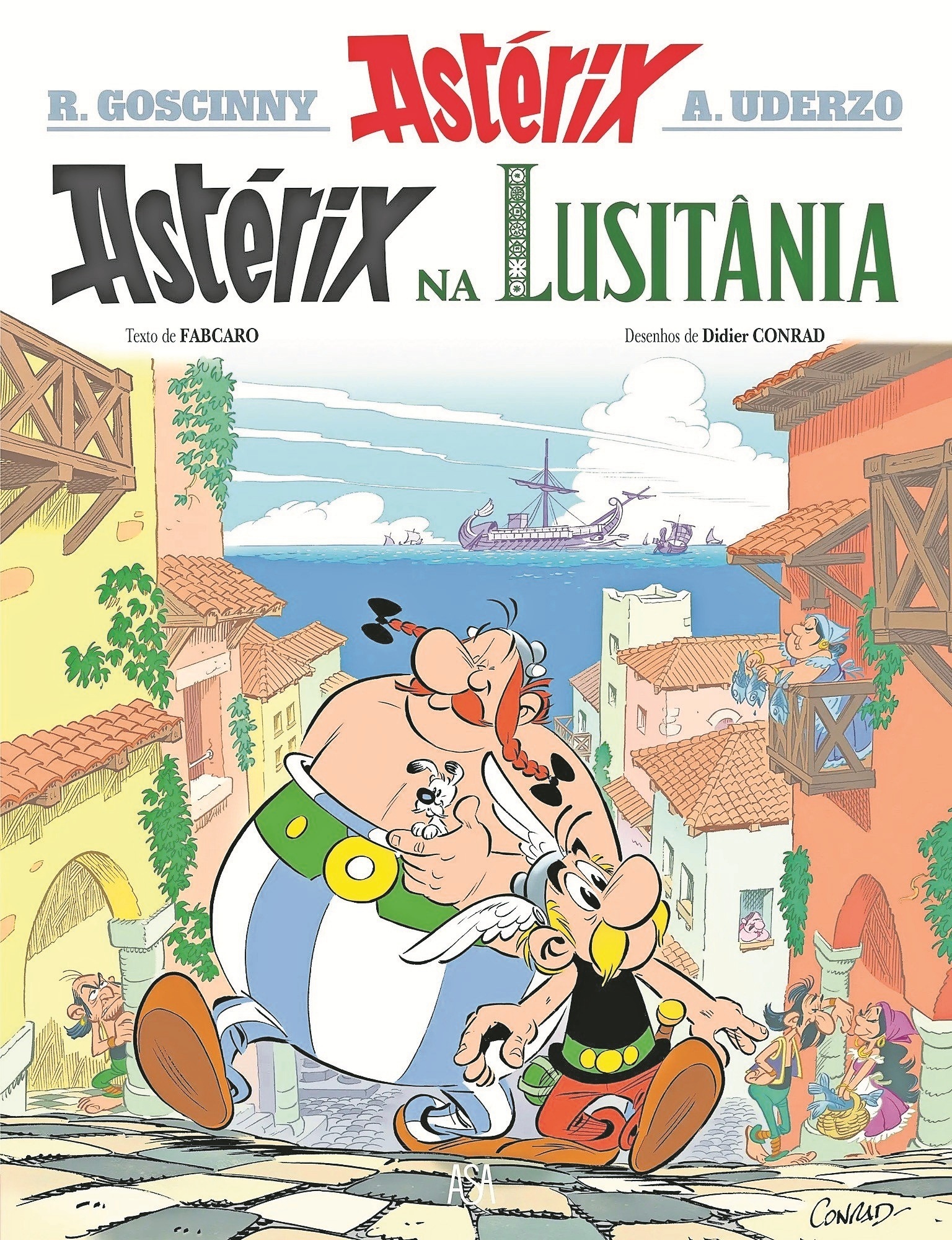 "Astérix na Lusitânia" foi apresentado pelos autores em Lisboa – e já pode ser encomendado