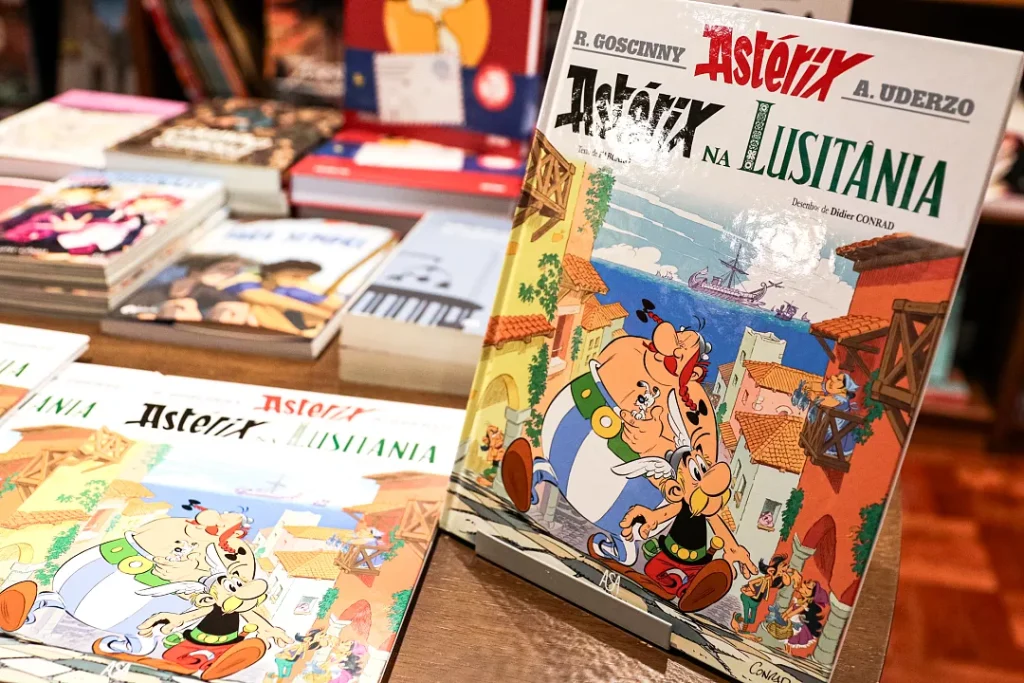 "Astérix na Lusitânia" é o 41º álbum da série
