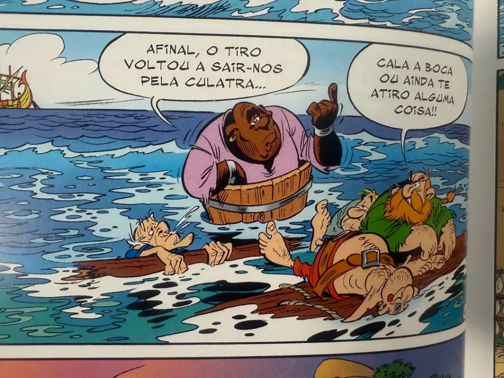 Baba tem um novo desenho, menos estereotipado, e já diz os R Fabcaro / Didier Conrad / Goscinny+Uderzo