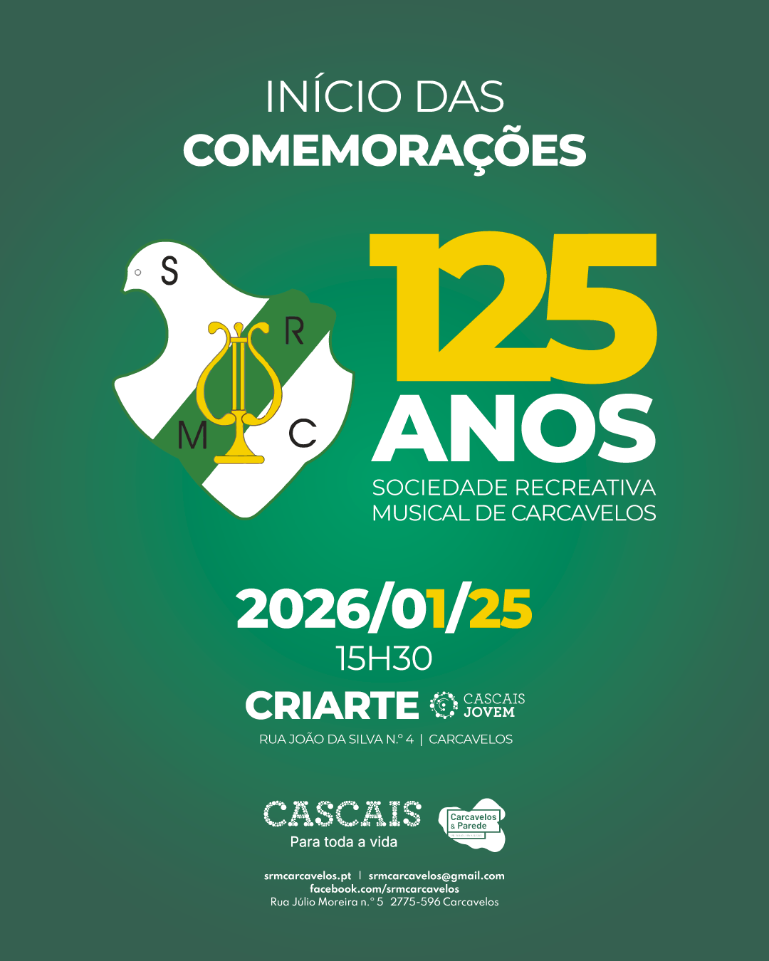 SRMC: 125 anos a fazer história em Carcavelos