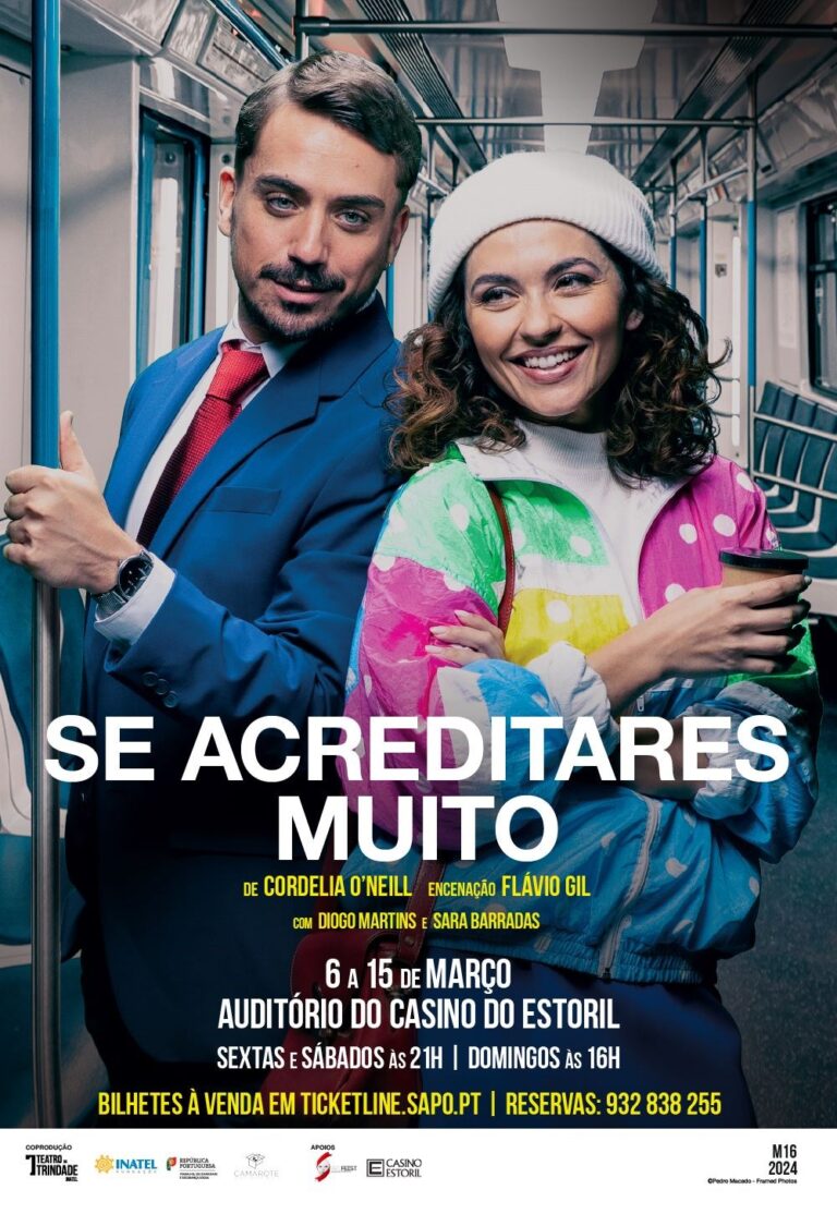 “Se acreditares muito” esteve no Auditório do Casino Estoril