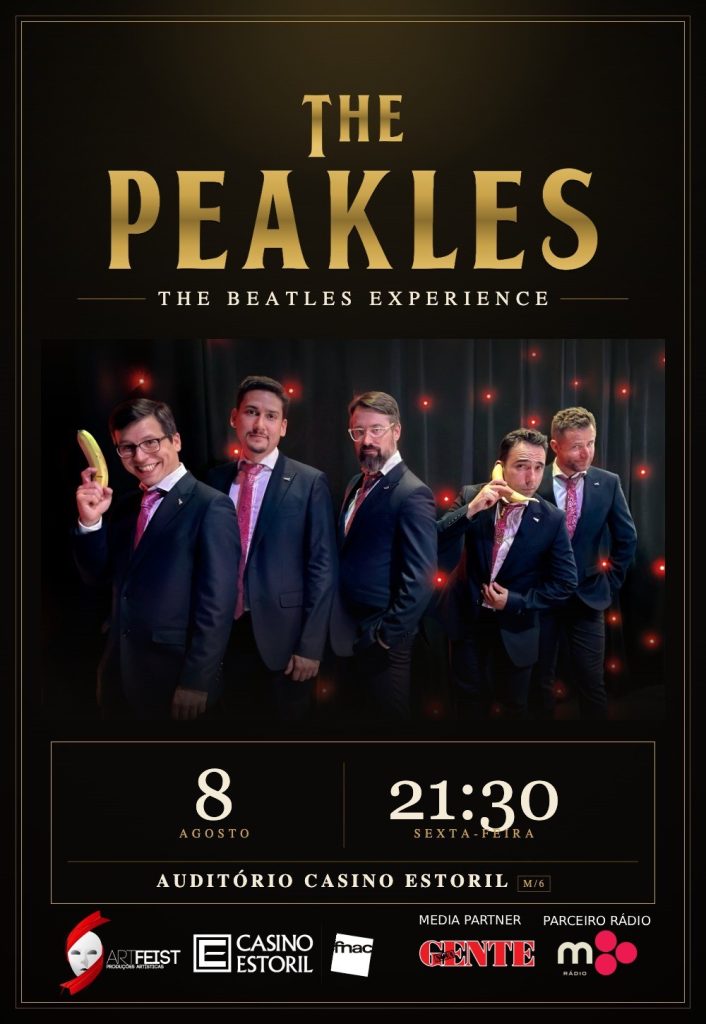 The Peakles, The Beatles Experience no Auditório do Casino Estoril