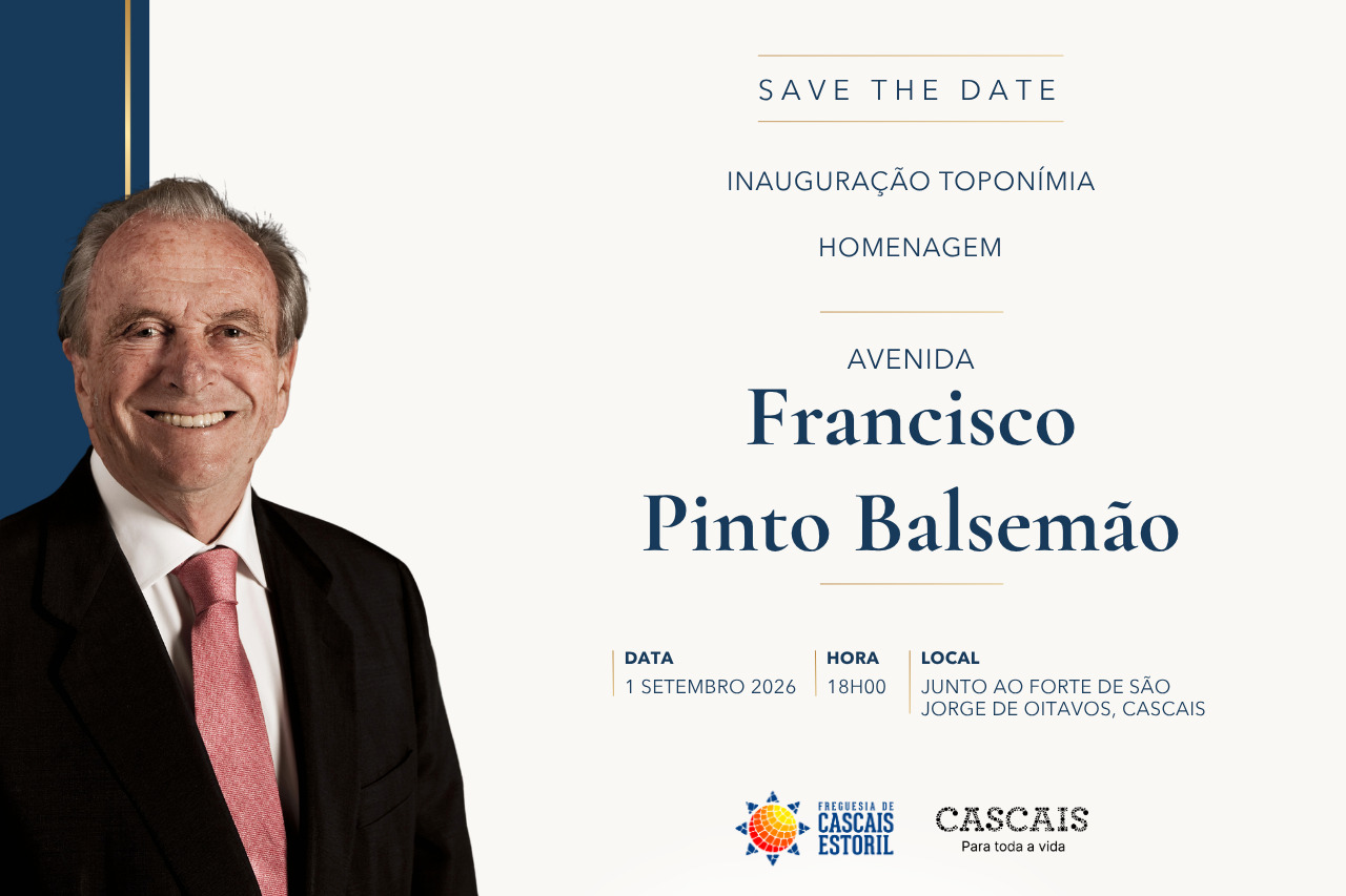 Cascais inaugura Avenida Francisco Pinto Balsemão no dia 1 de Setembro
