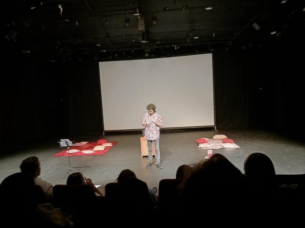 “Vamos Salvar o Mundo Esta Noite” chegou ao Teatro Municipal Mirita Casimiro (Foto: GF)