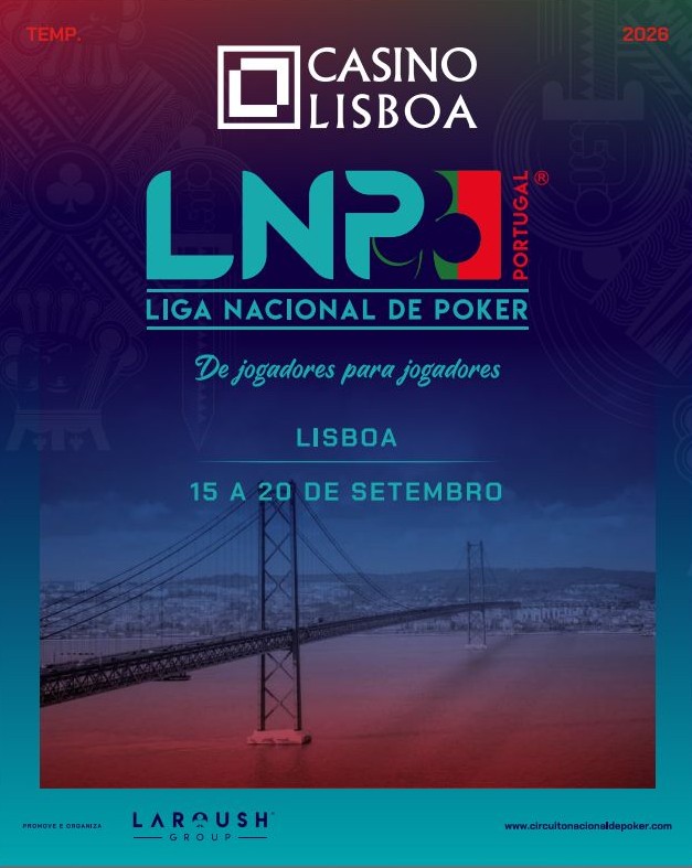 Casino Lisboa recebe nova etapa da Liga Nacional de Poker